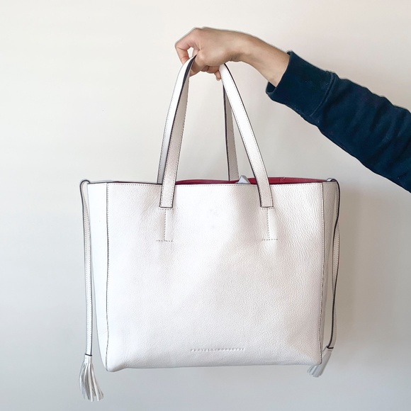 Designer Leather Tote Bag Fratelli Rossetti